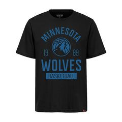 Minnesota Timberwolves Sportiqe Unisex Duke Premium T-Shirt Black