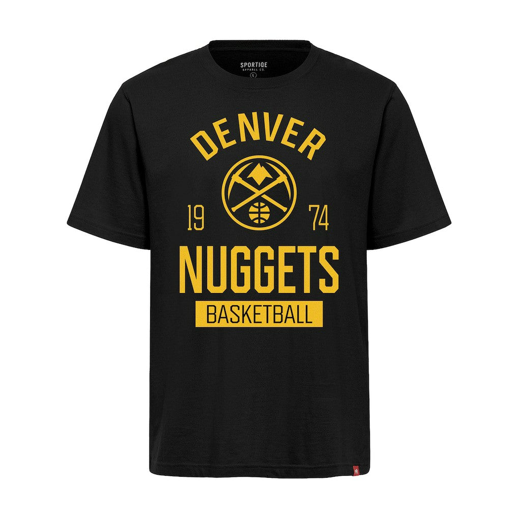 Denver Nuggets Sportiqe Unisex Duke Premium T-Shirt Black