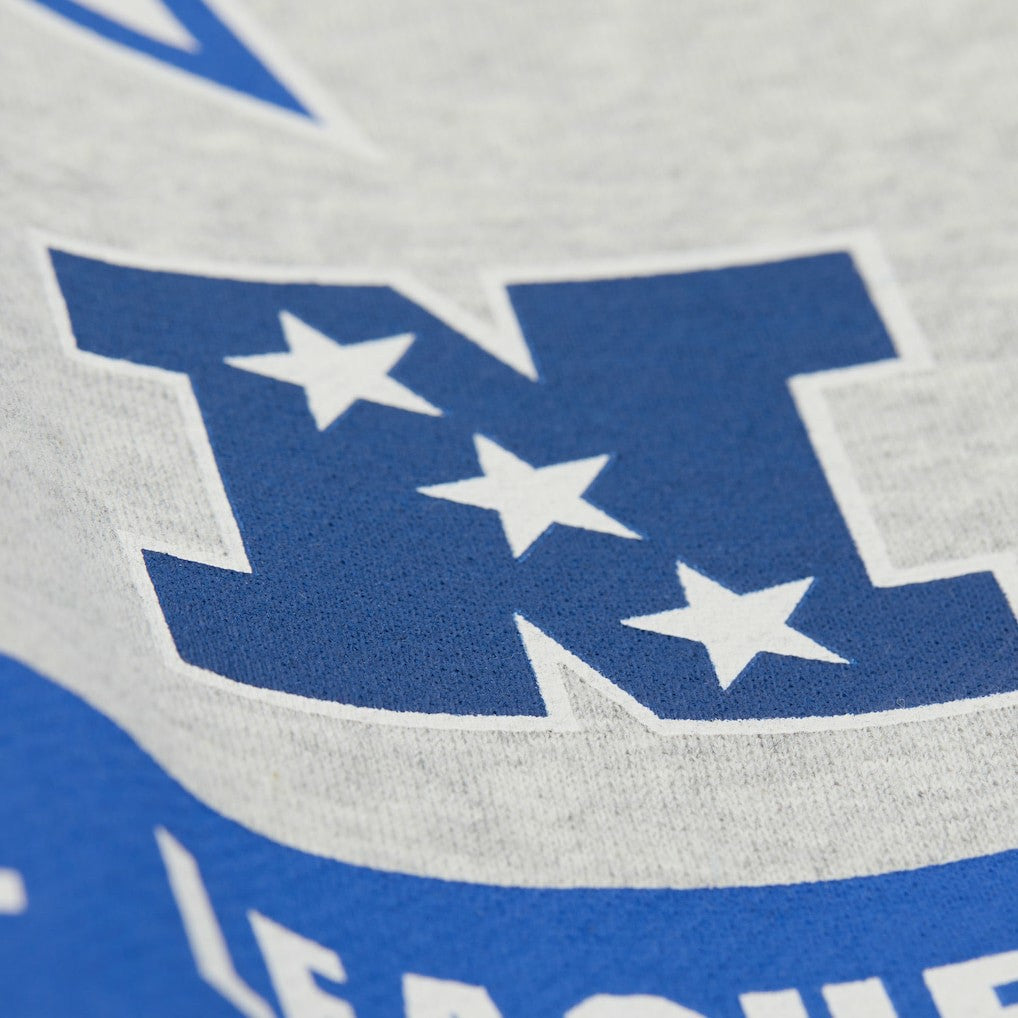 Dallas Cowboys All Over Print Retro Fleece Sweatshirt - Heather Gray Sweatshirts