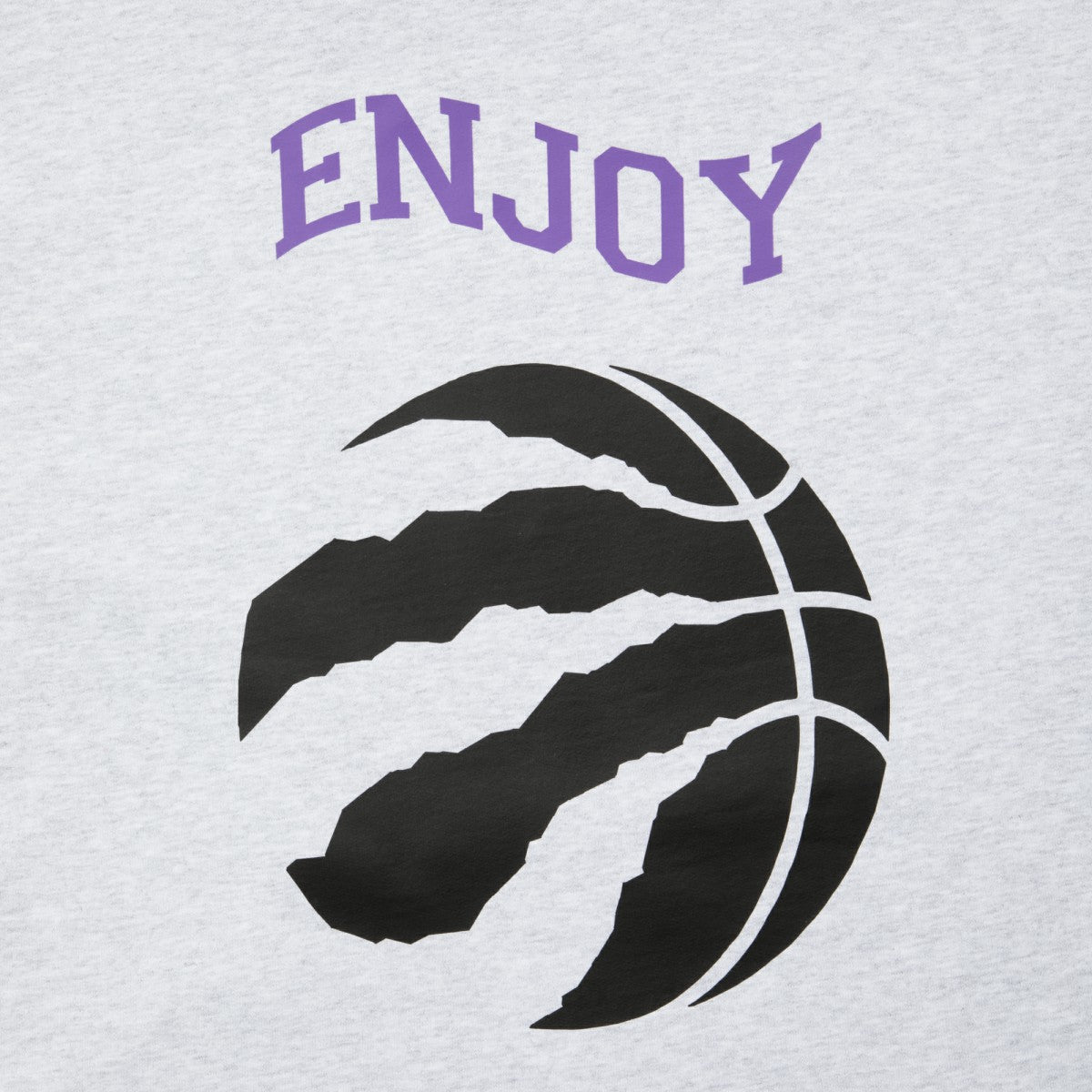 Enjoy Basketball x Toronto Raptors Unisex Hoop Enthusiast Capsule Collection Pullover Hoodie - Heather Gray