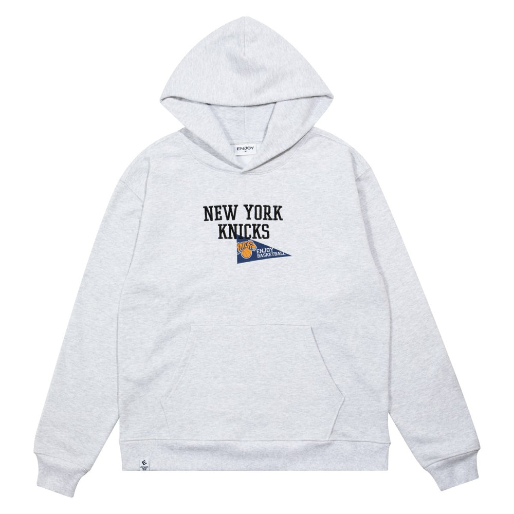 Enjoy Basketball x New York Knicks Unisex Hoop Enthusiast Capsule Collection Pullover Hoodie - Heather Gray outlet