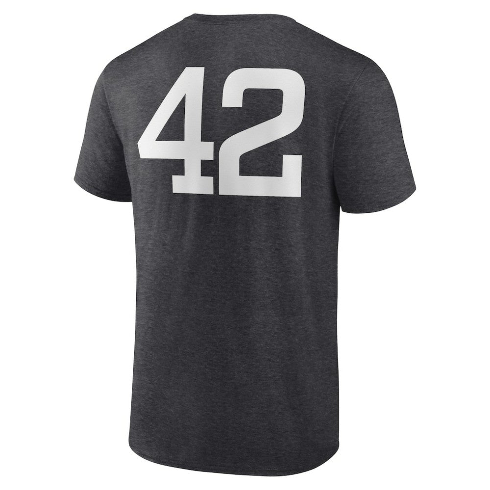 San Diego Padres Jackie Robinson Day Name & Number T-Shirt - Charcoal T-shirts