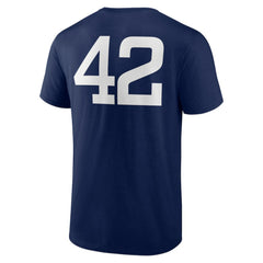 Seattle Mariners Jackie Robinson Day Name & Number T-Shirt - Navy T-shirts