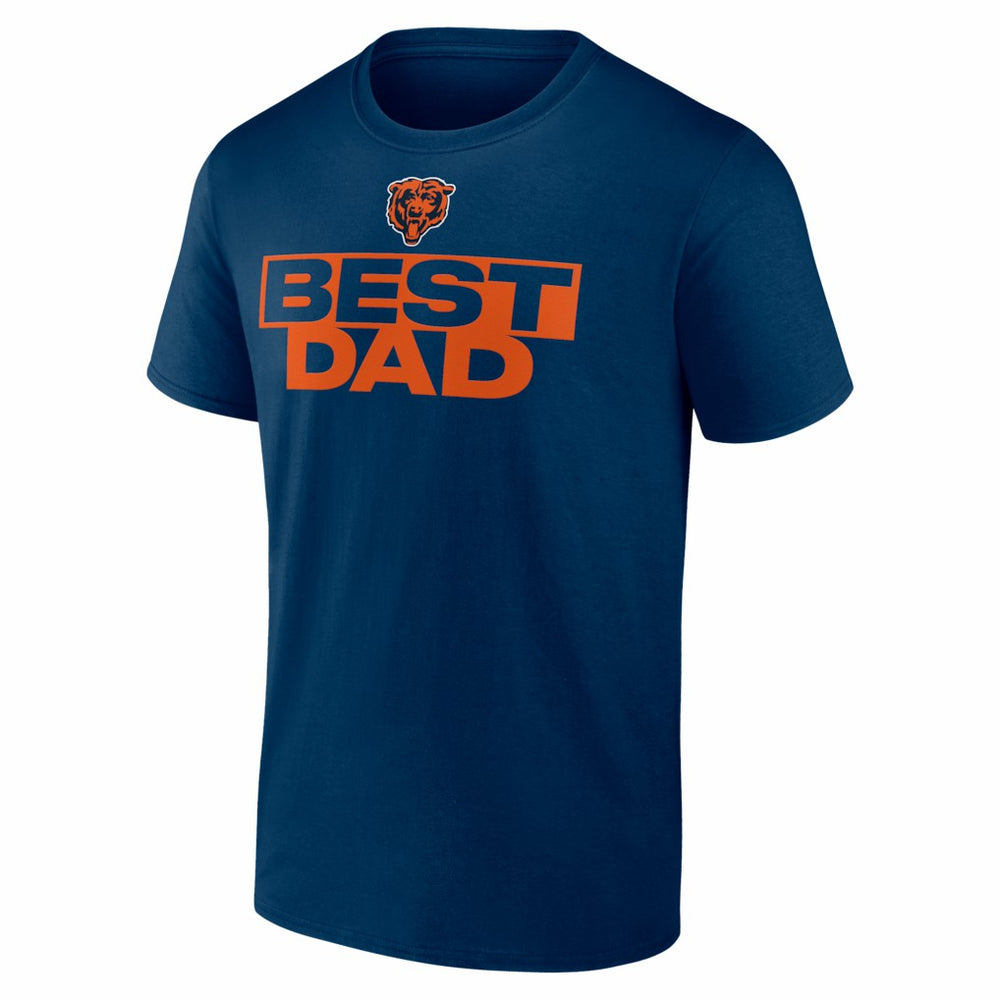 Chicago Bears Greatest Dad T-Shirt - Navy T-shirts
