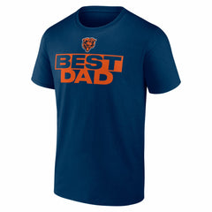Chicago Bears Greatest Dad T-Shirt - Navy T-shirts