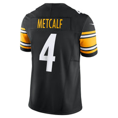 DK Metcalf Pittsburgh Steelers Team Vapor F.U.S.E. Limited Jersey - Black Jerseys