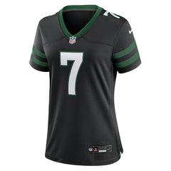 Justin Fields New York Jets Women's Alternate Game Jersey - Black Jerseys