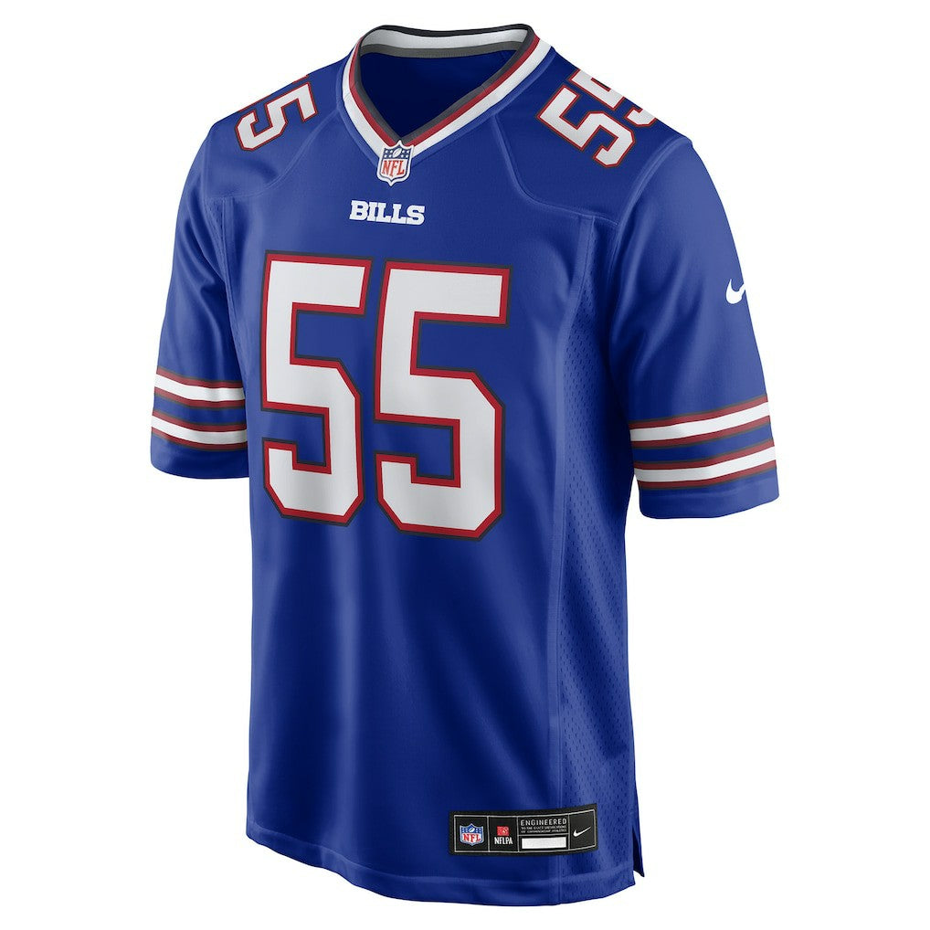 Michael Hoecht Buffalo Bills Team Game Jersey - Royal Jerseys