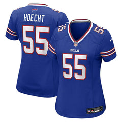 Michael Hoecht Buffalo Bills Women's Team Game Jersey - Royal Jerseys