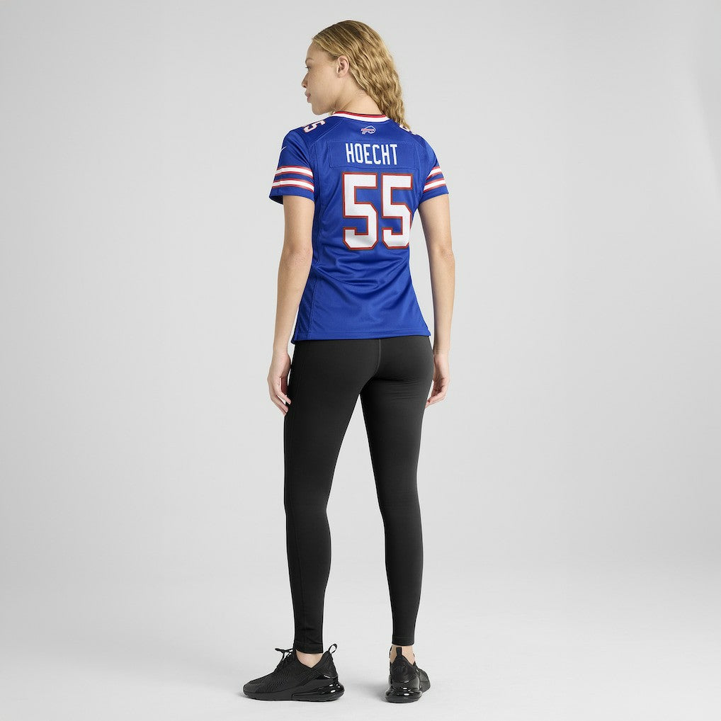 Michael Hoecht Buffalo Bills Women's Team Game Jersey - Royal Jerseys