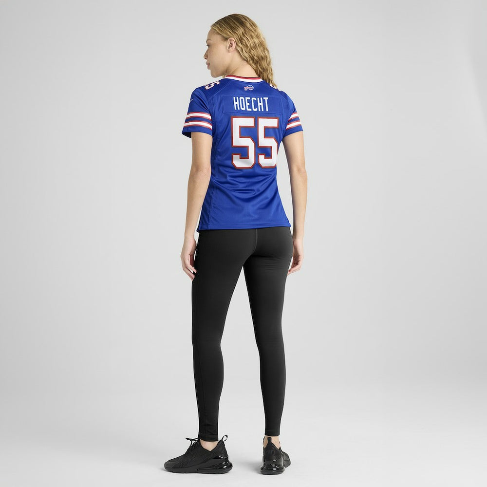 Michael Hoecht Buffalo Bills Women's Team Game Jersey - Royal Jerseys