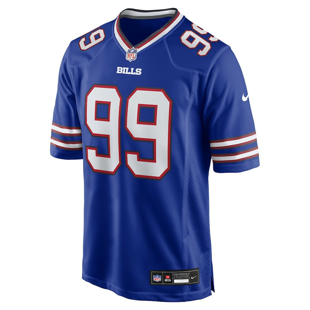 Larry Ogunjobi Buffalo Bills Team Game Jersey - Royal Jerseys