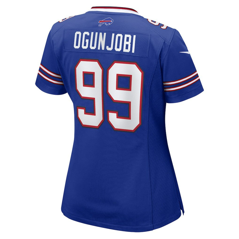 Larry Ogunjobi Buffalo Bills Women's Team Game Jersey - Royal Jerseys
