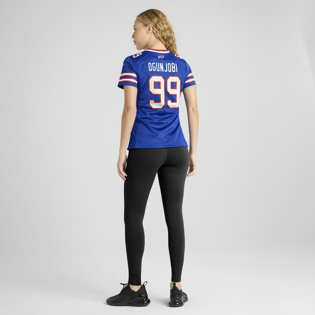 Larry Ogunjobi Buffalo Bills Women's Team Game Jersey - Royal Jerseys