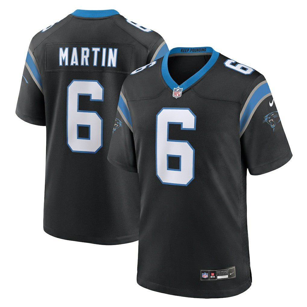 Sam Martin Carolina Panthers Team Game Jersey - Black Jerseys