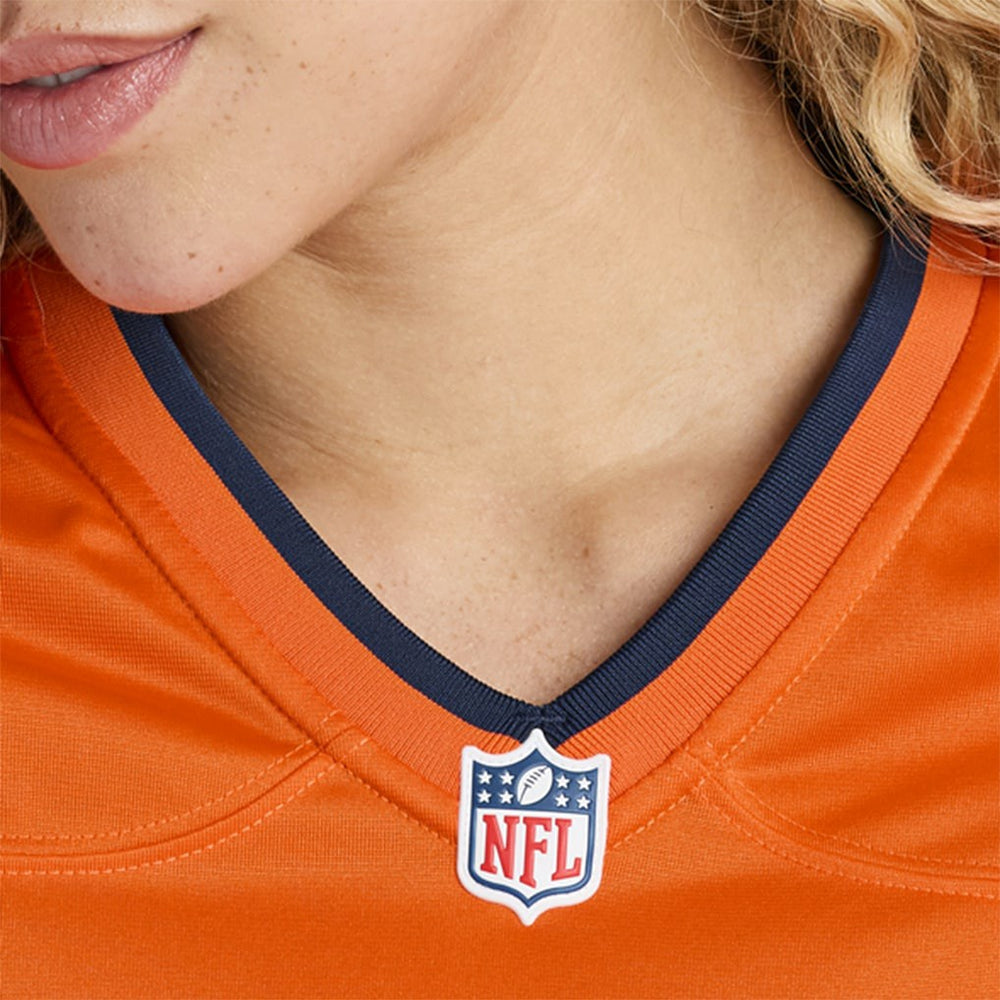 Evan Engram Denver Broncos Women's Team Game Jersey - Orange Jerseys