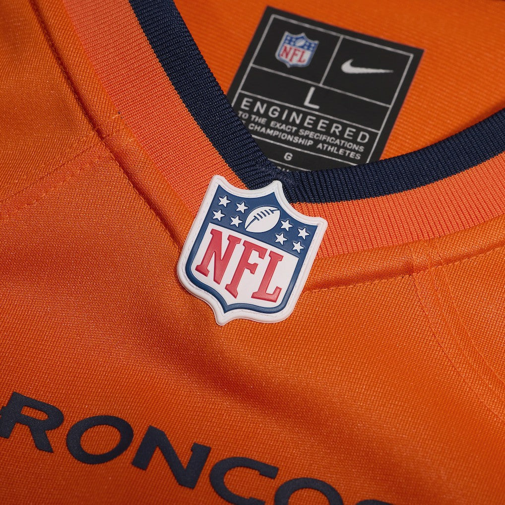 Talanoa Hufanga Denver Broncos Team Game Jersey - Orange Jerseys