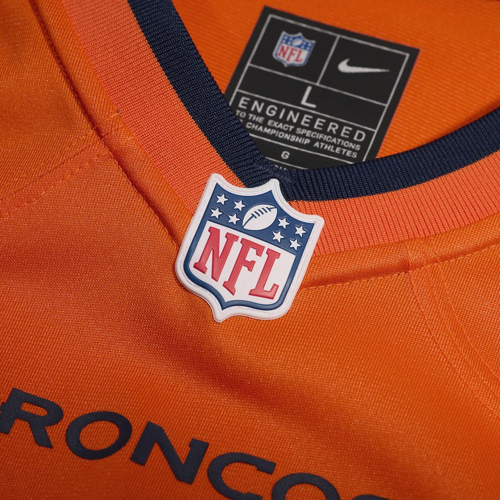 Talanoa Hufanga Denver Broncos Team Game Jersey - Orange Jerseys