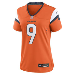 Talanoa Hufanga Denver Broncos Women's Team Game Jersey - Orange Jerseys