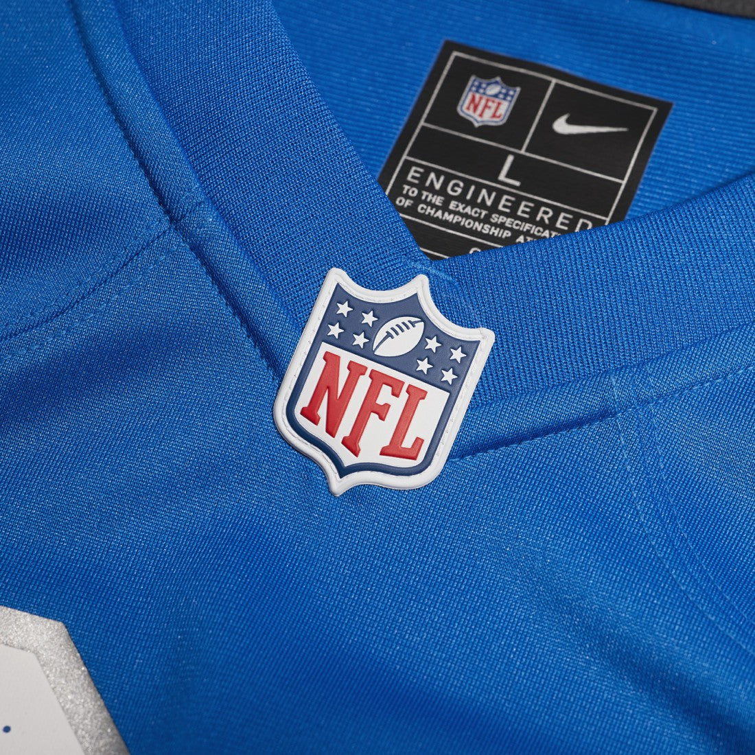 D.J. Reed Detroit Lions Team Game Jersey - Blue Jerseys