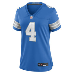 D.J. Reed Detroit Lions Women's Team Game Jersey - Blue Jerseys