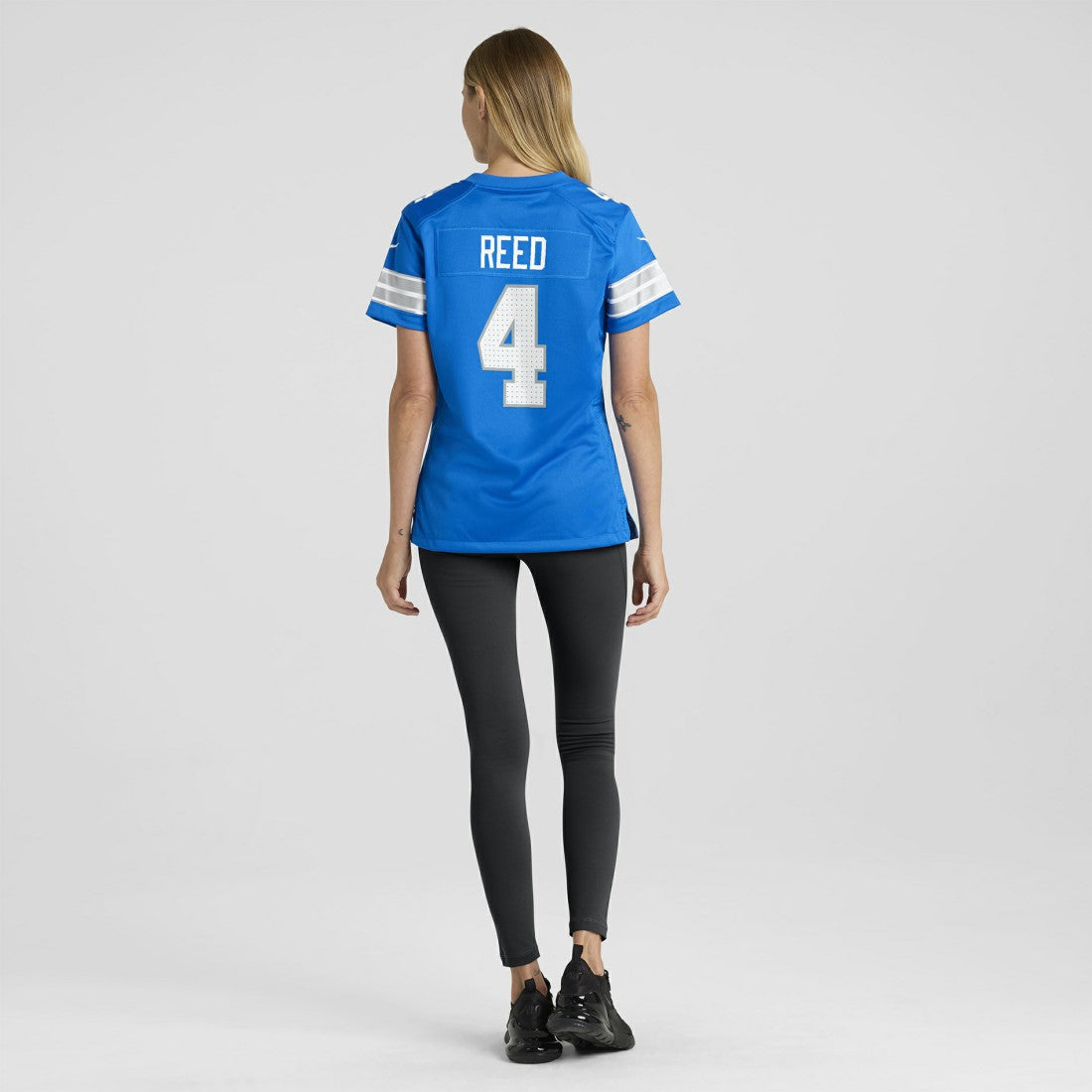 D.J. Reed Detroit Lions Women's Team Game Jersey - Blue Jerseys