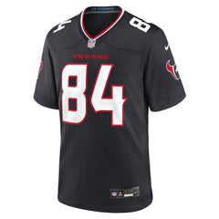 Justin Watson Houston Texans Team Game Jersey - Navy Jerseys