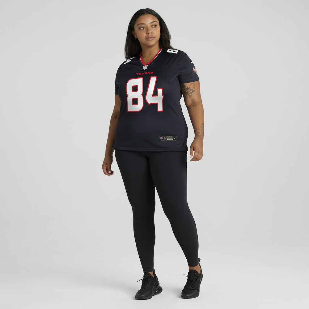 Justin Watson Houston Texans Women's Team Game Jersey - Navy Jerseys