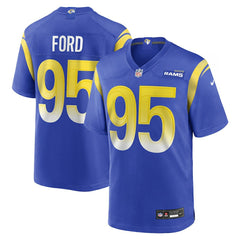 Poona Ford Los Angeles Rams Team Game Jersey - Royal Jerseys
