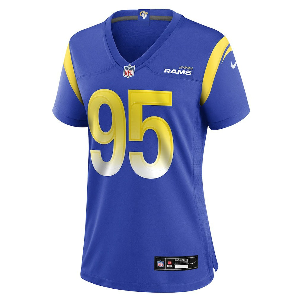 Poona Ford Los Angeles Rams Women's Team Game Jersey - Royal Jerseys