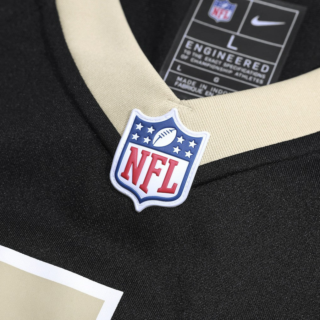 Spencer Rattler New Orleans Saints Team Game Jersey - Black Jerseys