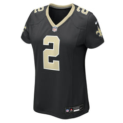 Spencer Rattler New Orleans Saints Women's Team Game Jersey - Black Jerseys