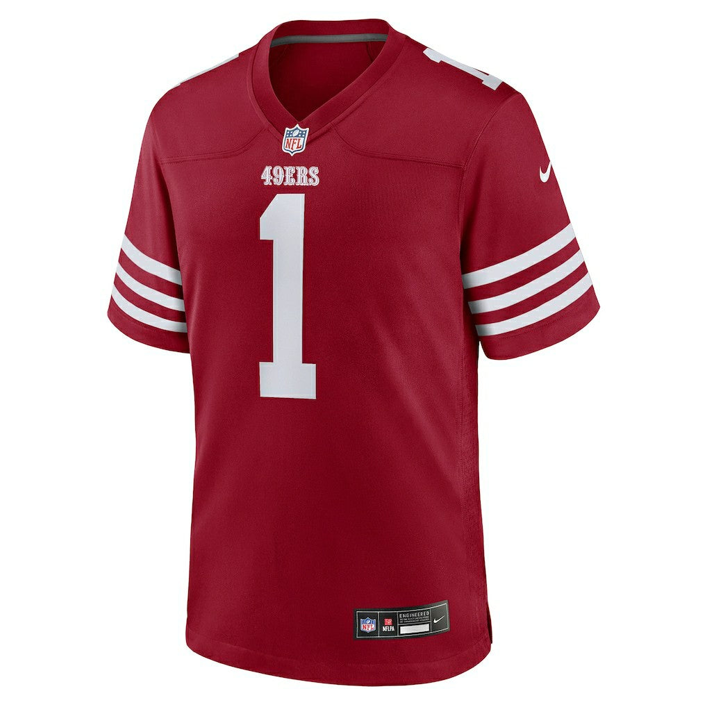 Ricky Pearsall San Francisco 49ers Team Game Jersey - Scarlet Jerseys