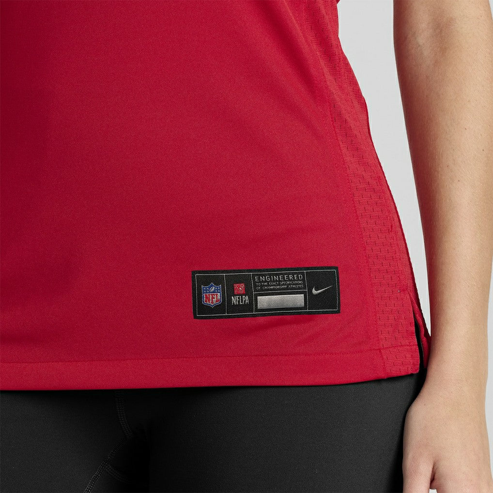 Mac Jones San Francisco 49ers Women's Team Game Jersey - Scarlet Jerseys