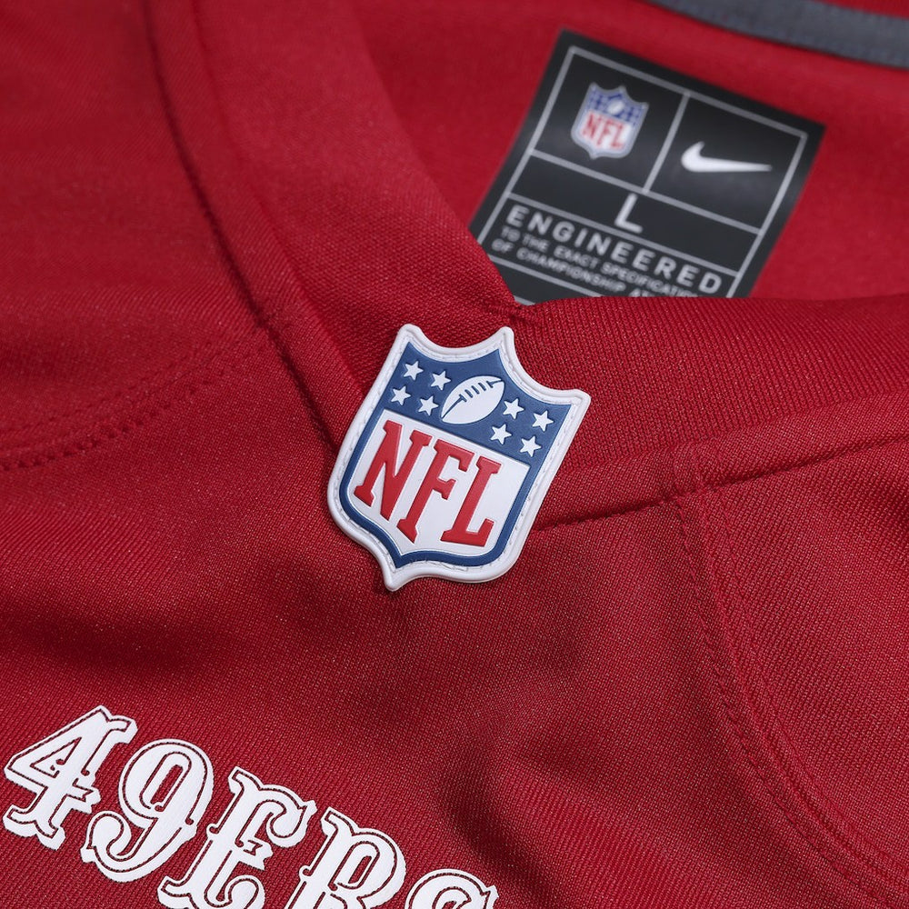 Jon Weeks San Francisco 49ers Team Game Jersey - Scarlet Jerseys