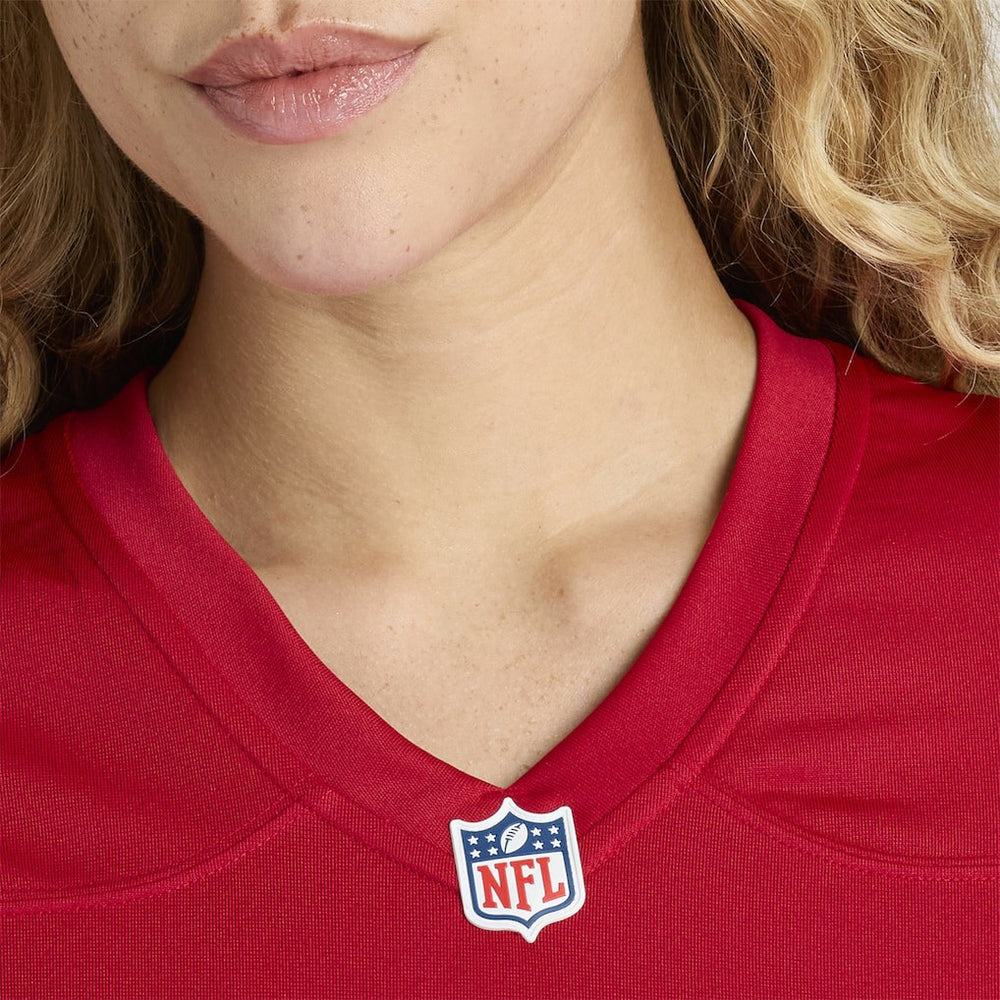 Jon Weeks San Francisco 49ers Women's Team Game Jersey - Scarlet Jerseys