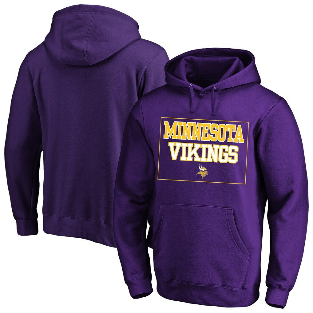 Minnesota Vikings Big & Tall Fleece Hoodie - Purple Hoodies
