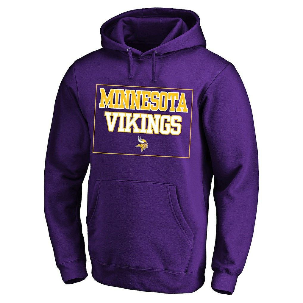 Minnesota Vikings Big & Tall Fleece Hoodie - Purple Hoodies