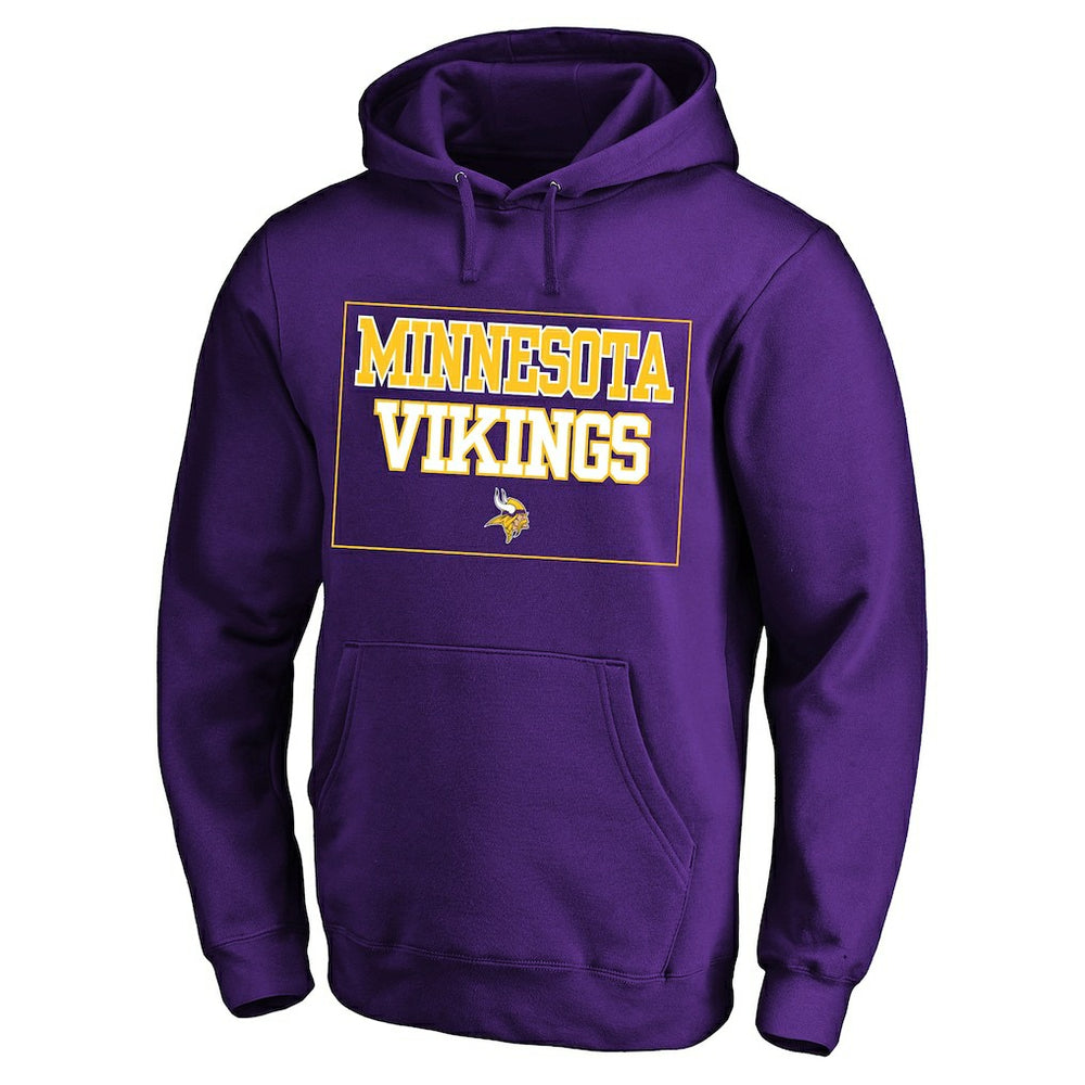 Minnesota Vikings Big & Tall Fleece Hoodie - Purple Hoodies