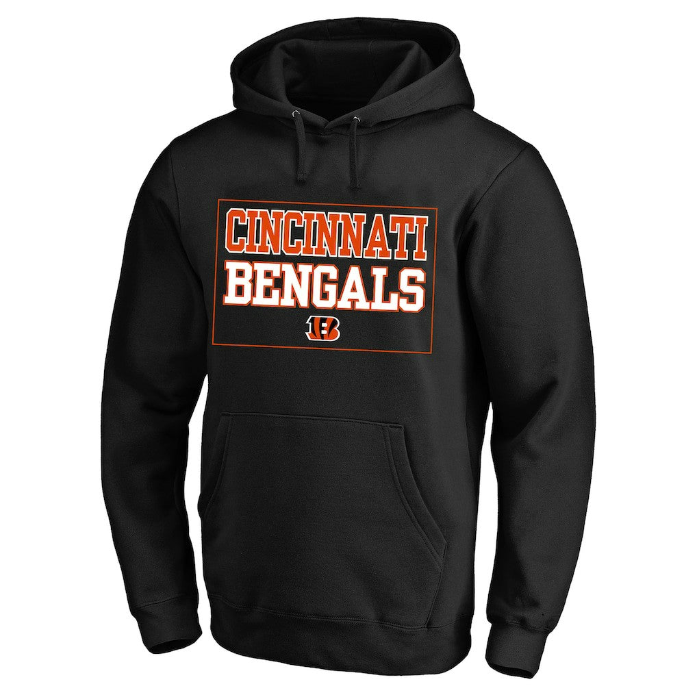 Cincinnati Bengals Big & Tall Fleece Hoodie - Black Hoodies