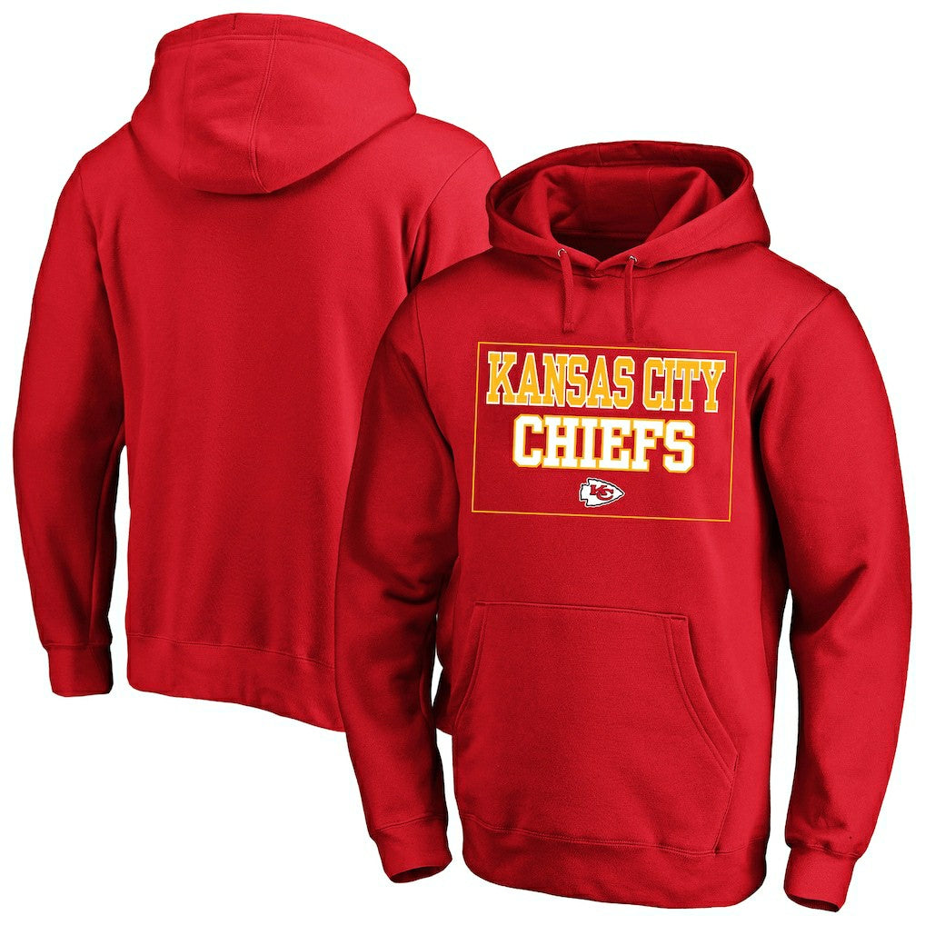 Kansas City Chiefs Big & Tall Fleece Hoodie - Red Hoodies