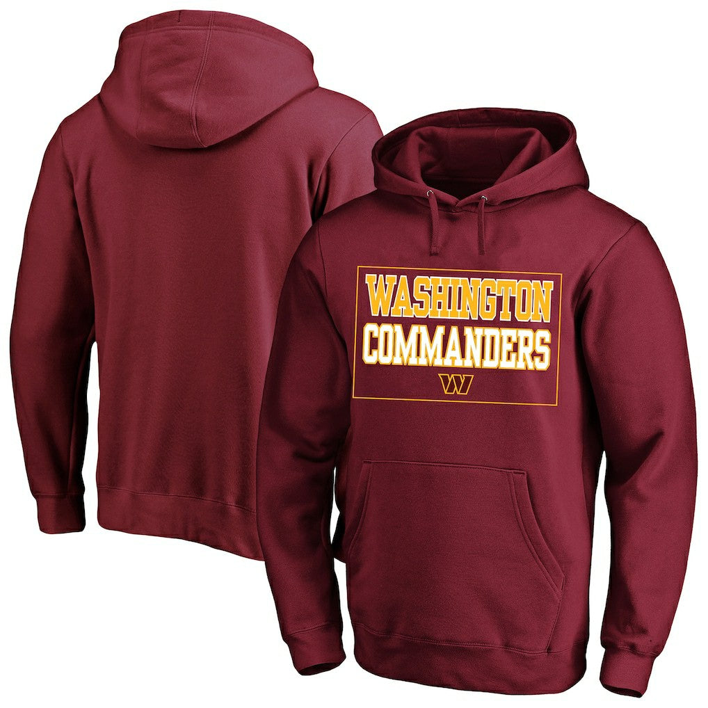 Washington Commanders Big & Tall Fleece Hoodie - Maroon Hoodies