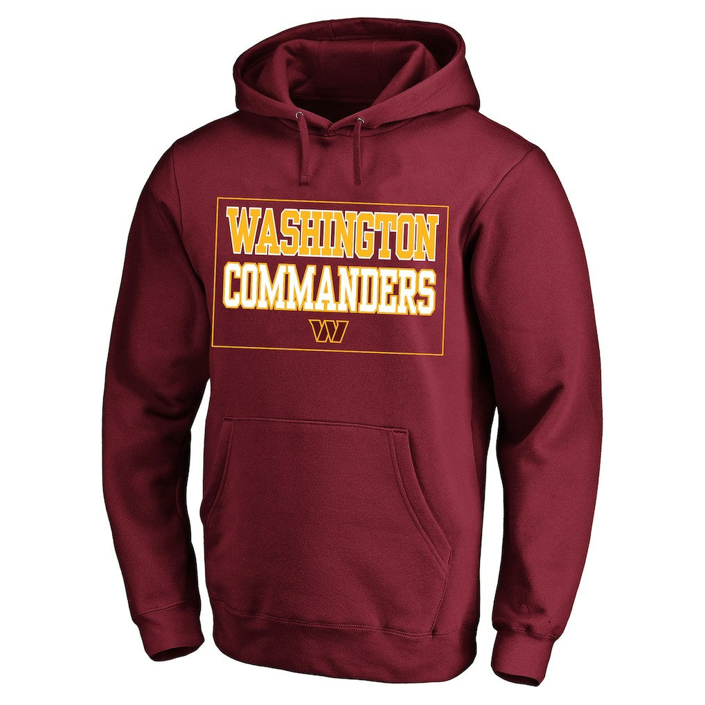 Washington Commanders Big & Tall Fleece Hoodie - Maroon Hoodies