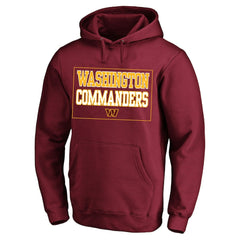 Washington Commanders Big & Tall Fleece Hoodie - Maroon Hoodies