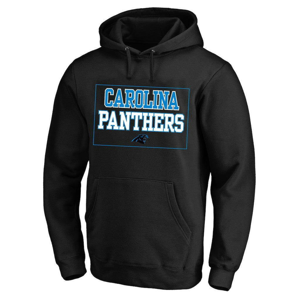 Carolina Panthers Big & Tall Fleece Hoodie - Black Hoodies