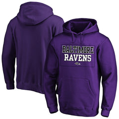 Baltimore Ravens Big & Tall Fleece Hoodie - Purple Hoodies