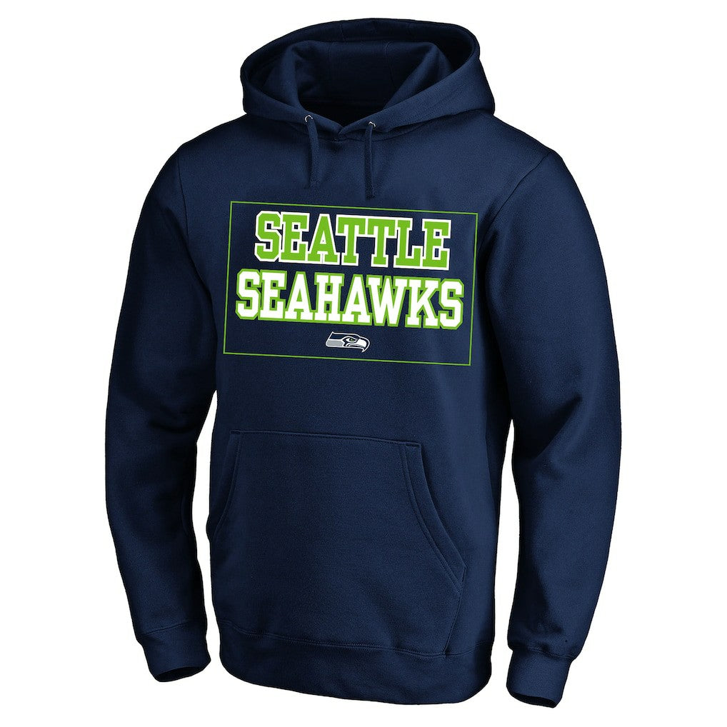 Seattle Seahawks Big & Tall Fleece Hoodie - College Navy Hoodies