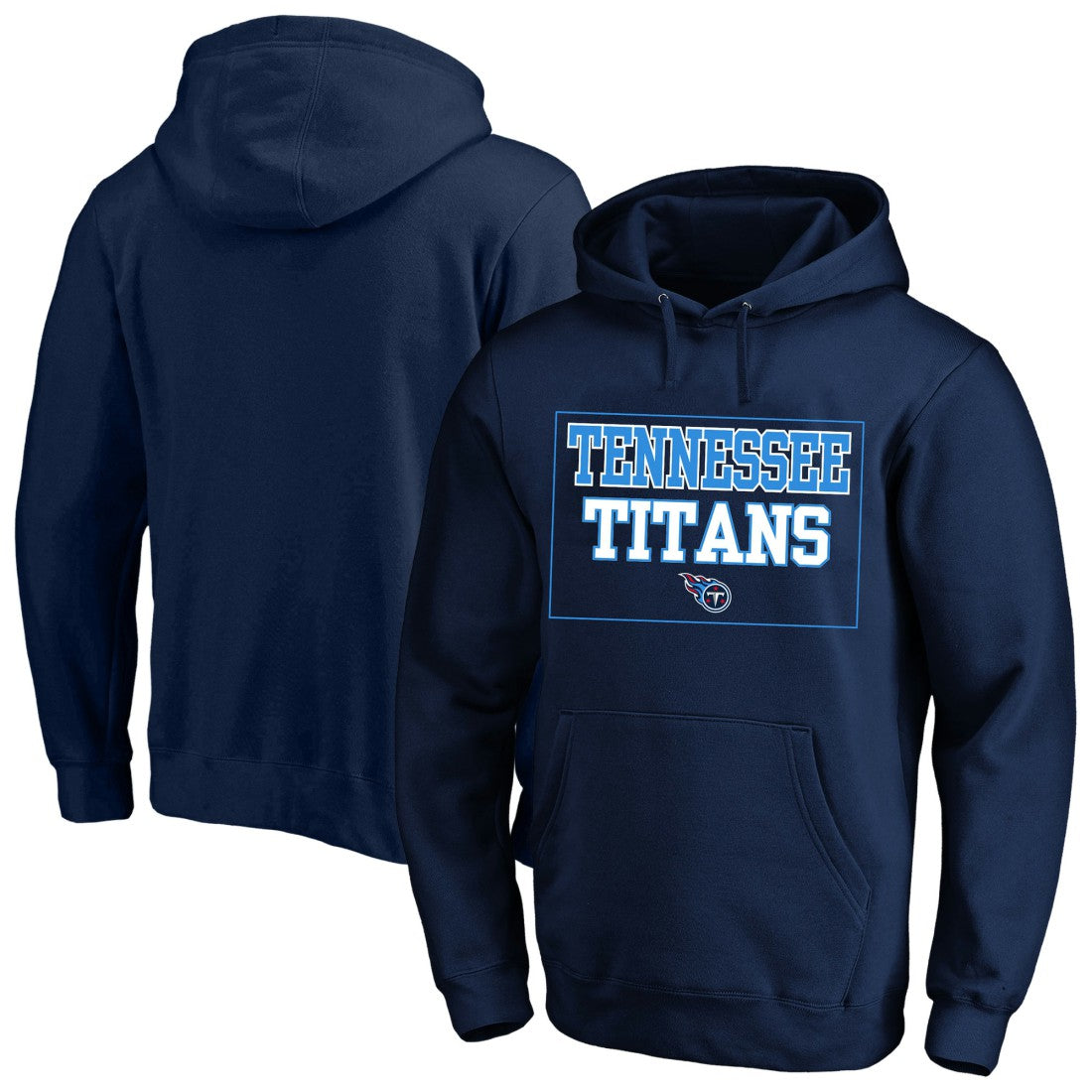 Tennessee Titans Big & Tall Fleece Hoodie - Navy Hoodies