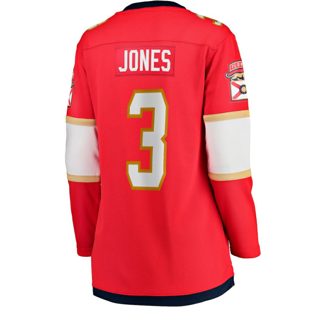 Seth Jones Florida Panthers Fanatics Women's Home Breakaway Player Jersey - Red | US 202999981