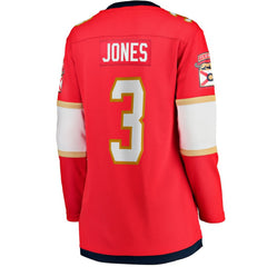 Seth Jones Florida Panthers Fanatics Women's Home Breakaway Player Jersey - Red | US 202999981